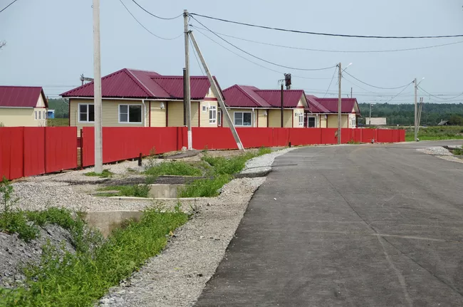 Восстановление сгоревшего поселка Тыгда в Амурской области