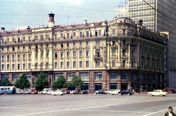 Здание гостиницы Националь в Москве