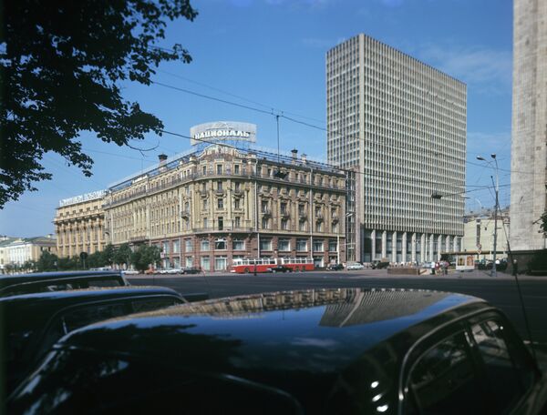 Гостиницы Националь и Интурист в Москве
