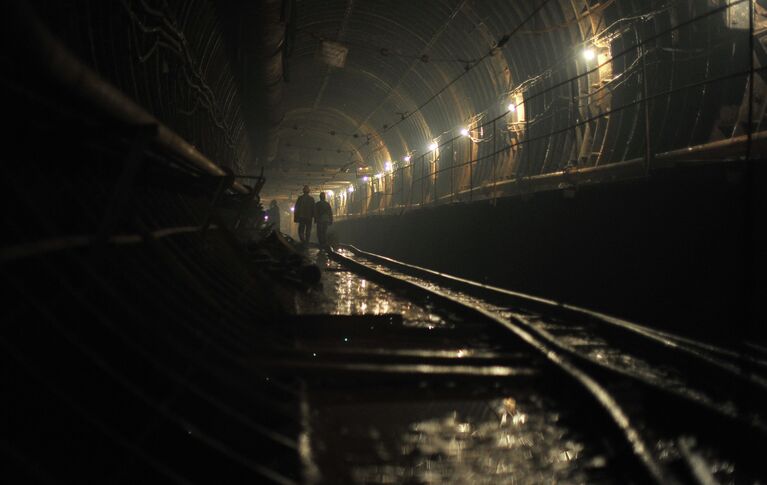 Строительство станции метро  Петровско-Разумовская II