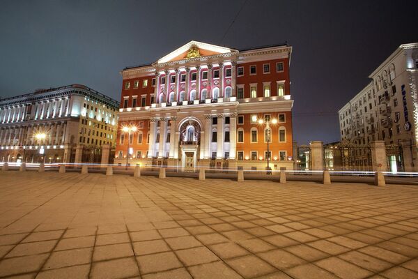 Cамые освещенные места в Москве – мэрия Москвы