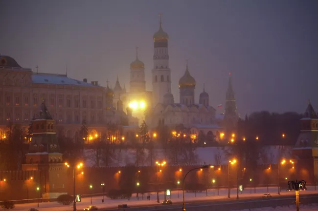 Вид на Кремль с Большого Каменного моста