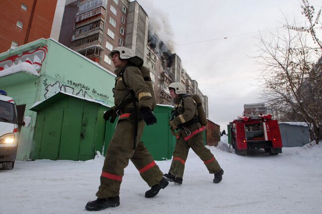 Взрыв бытового газа в жилом доме в Томске