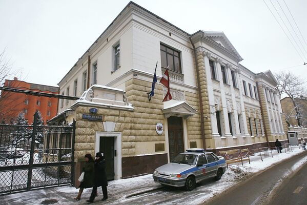 Здание посольства Латвийской Республики