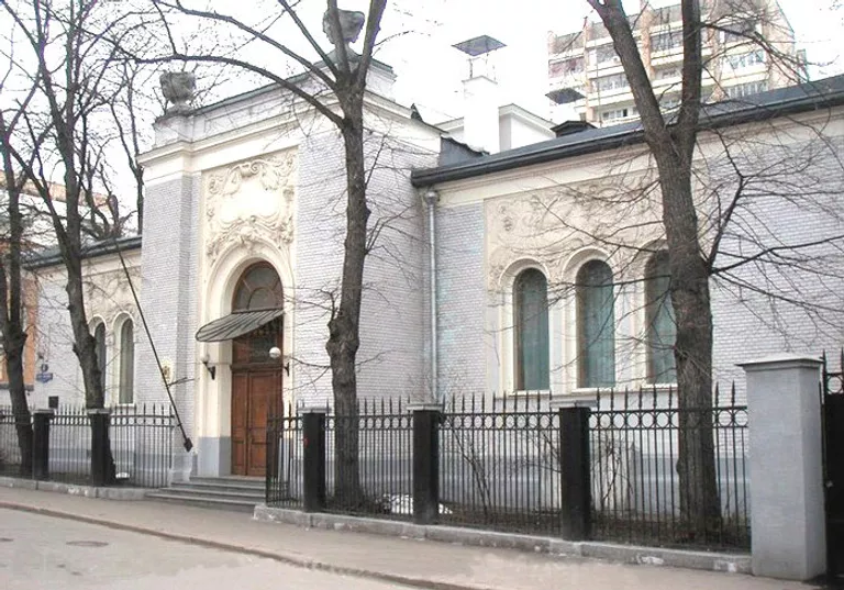 Особняк К. А. Гутхейля в Мертвом переулке, 1902 г Особняк К. А. Гутхейля в Мертвом переулке, 1902 г