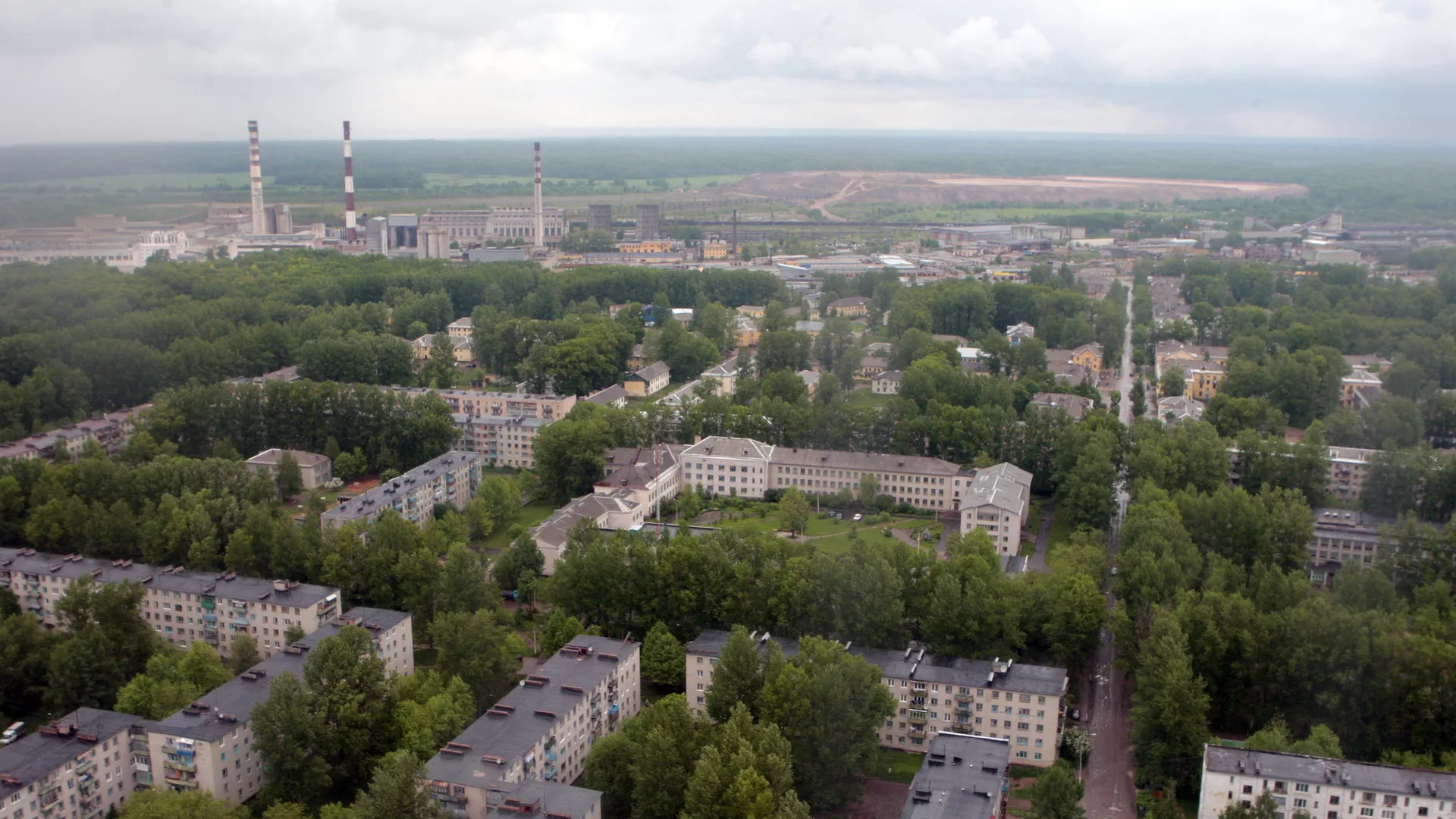 Город Пикалево Ленинградской области - РИА Новости, 1920, 24.02.2022