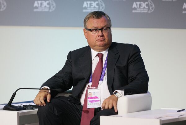 Председатель Делового саммита АТЭС, президент, председатель правления ОАО Банк ВТБ Андрей Костин