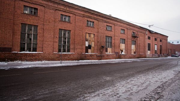 Цех уже не существующего завода Аремкуз в 1-ом Кожевническом переулке