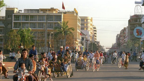 Столица Камбоджи город Пномпень