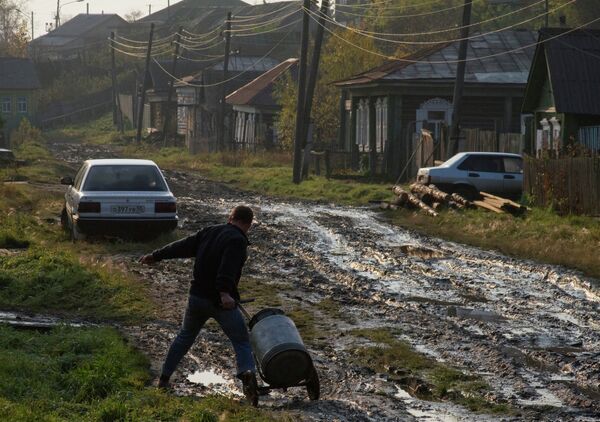 Дороги в городе Тара Омской области