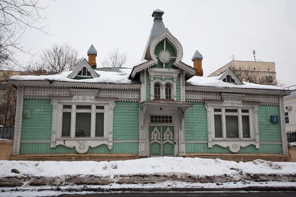 Деревянные дома в современной Москве 