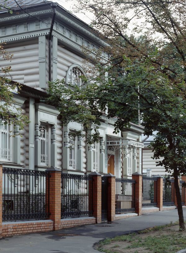 Деревянный дом Ю.Д. Москатиньева в Чернышевском переулке