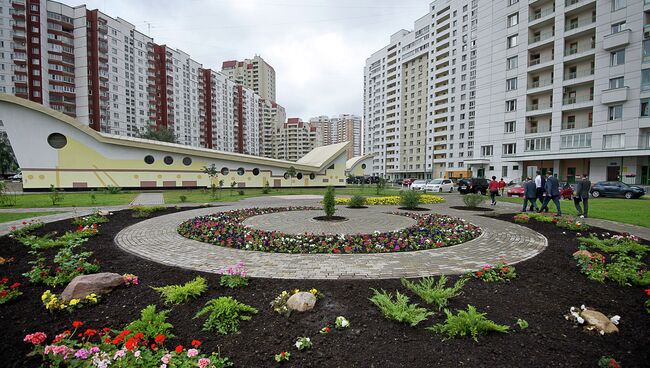 отремонтированные дворы в ЮЗАО Москвы