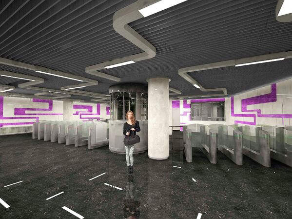 Проект станции метро «Косино-Ухтомская»