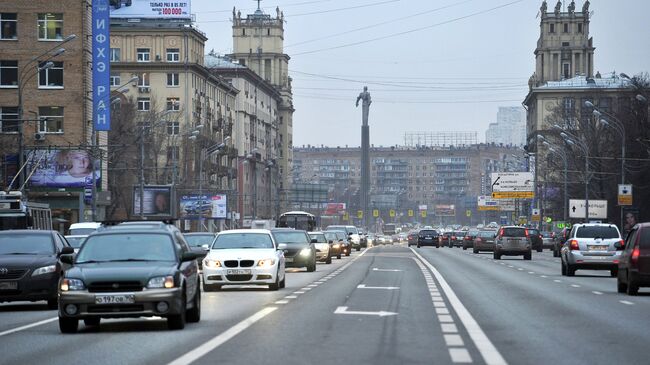 Ленинский проспект в Москве