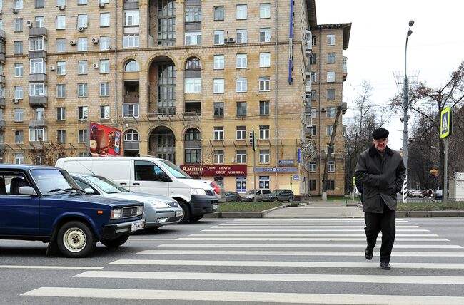 Ленинский проспект в Москве