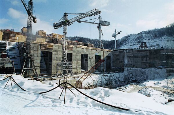 Строительство Бурейской ГЭС