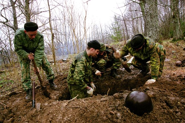 Поиск и захоронение останков воинов, погибших во время ВОВ