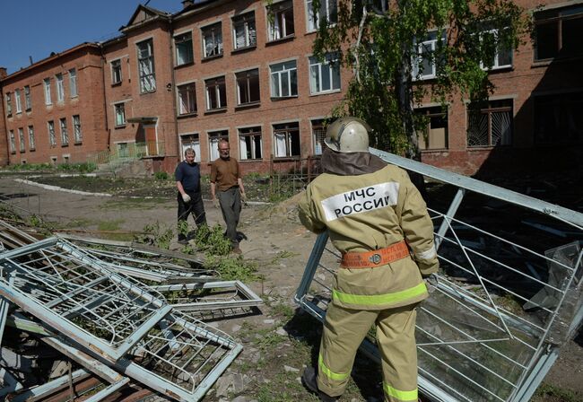 Ликвидация последствий смерча в Тульской области