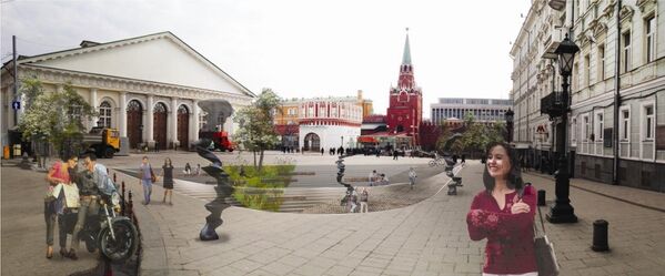 Каким архитекторы видят музейный кластер у стен Кремля в Москве