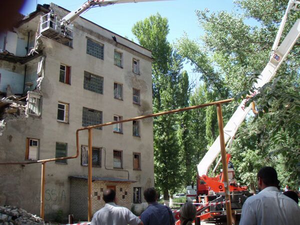 Обрушение части здания общежития в Новочеркасске
