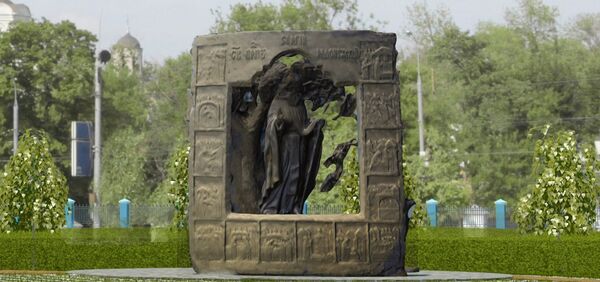 Проект памятника Сергию Радонежскому в Москве