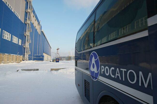 Автомобиль государственной корпорации Росатом