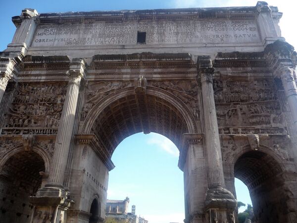Триумфальная арка императора Септимия Севера