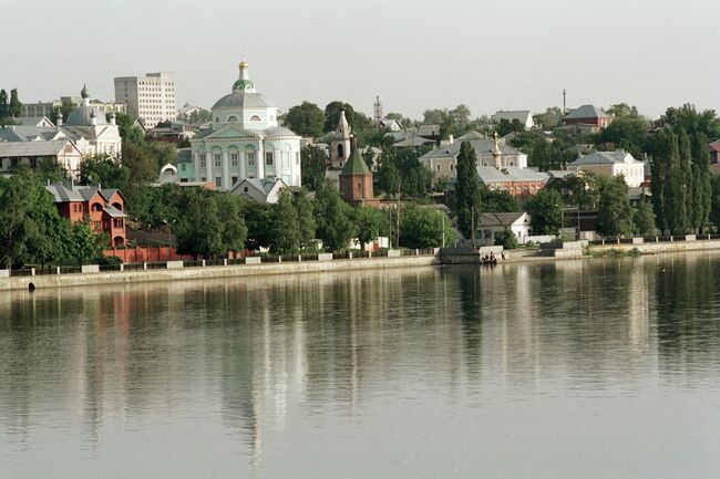 Набережная города Воронежа