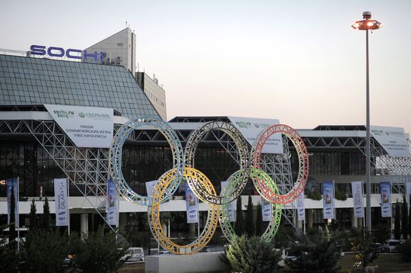 Олимпийская символика в Сочи