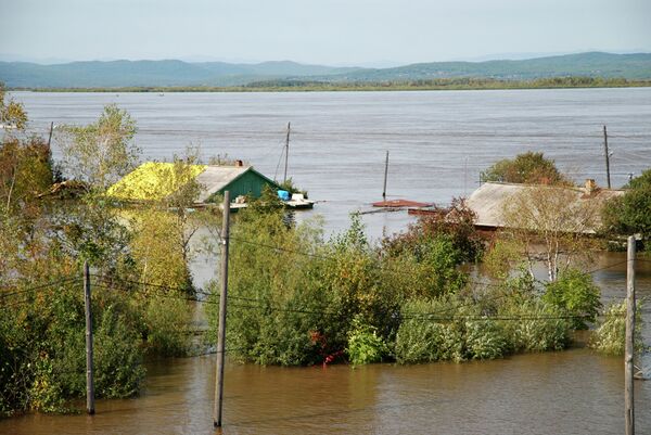 Паводок в Комсомольском районе Хабаровского края