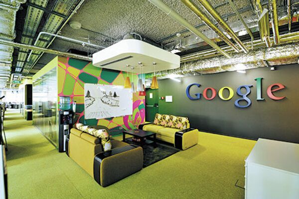 Проект компании Nayada для московского офиса Google