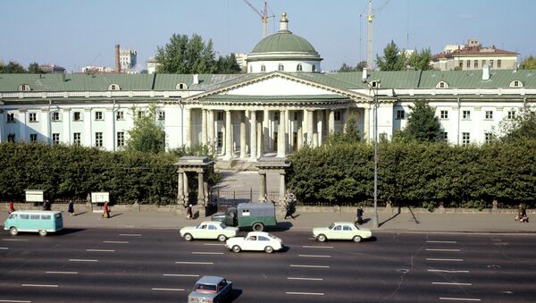 Здание Московского городского научно-исследовательского института скорой помощи имени Н.В. Склифосовского