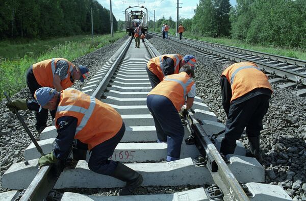 Летние путевые работы на Московской железной дороге