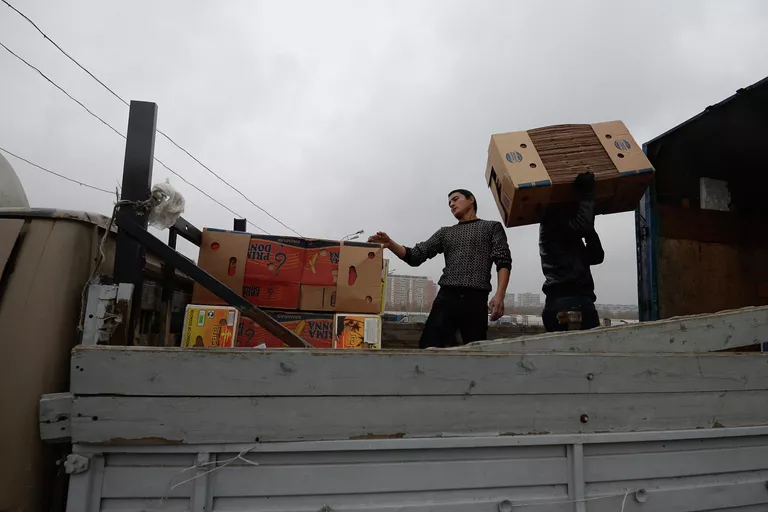 Закрывшийся рынок при овощебазе Новые Черемушки в Бирюлево Закрывшийся рынок при овощебазе Новые Черемушки в Бирюлево