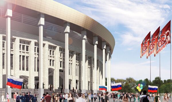 Как будет выглядеть стадион Лужники в Москве после реконструкции