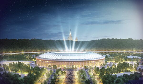 Как будет выглядеть стадион Лужники в Москве после реконструкции