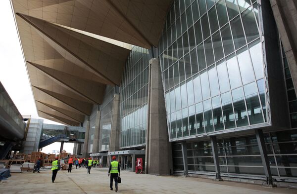 Строительство нового пассажирского терминала Пулково