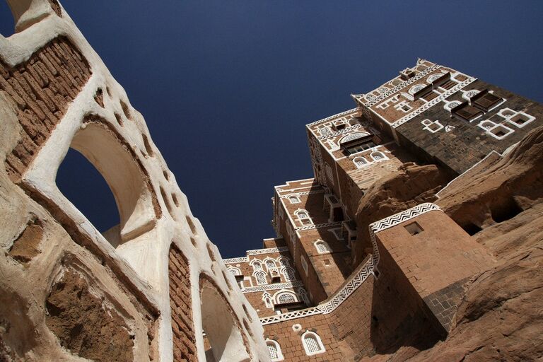 Деревня Аль-Хаджара, Йемен