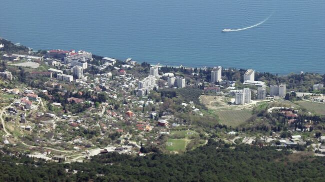 Город Алупка в Крыму