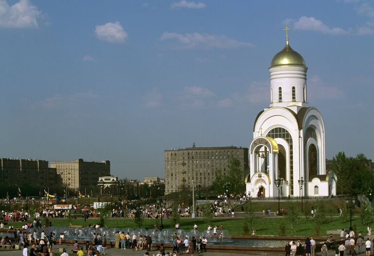 Храм Святого великомученика Георгия Победоносца в Парке Победы