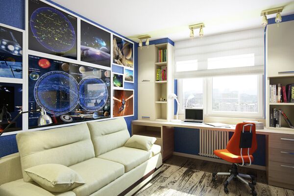 Как внести в интерьер квартиры элементы космического стиля