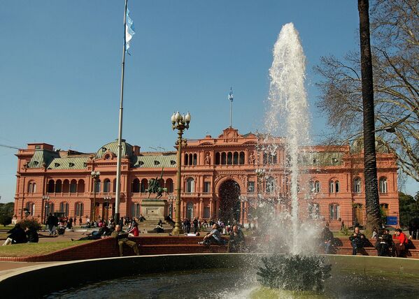 Резиденция президента Аргентины Каса-Росада