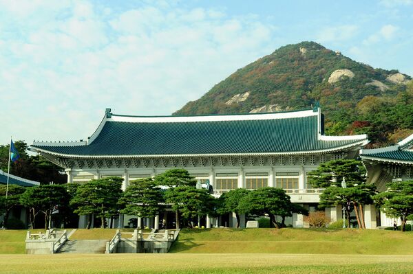 Резиденция президента Южной Кореи Чхонвадэ