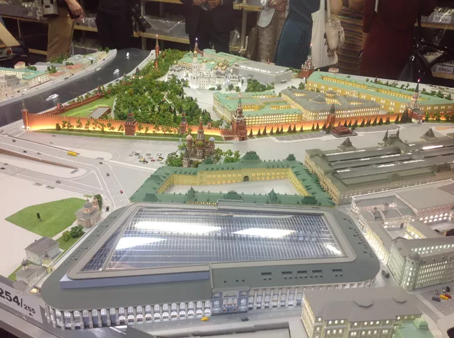 макет Москвы