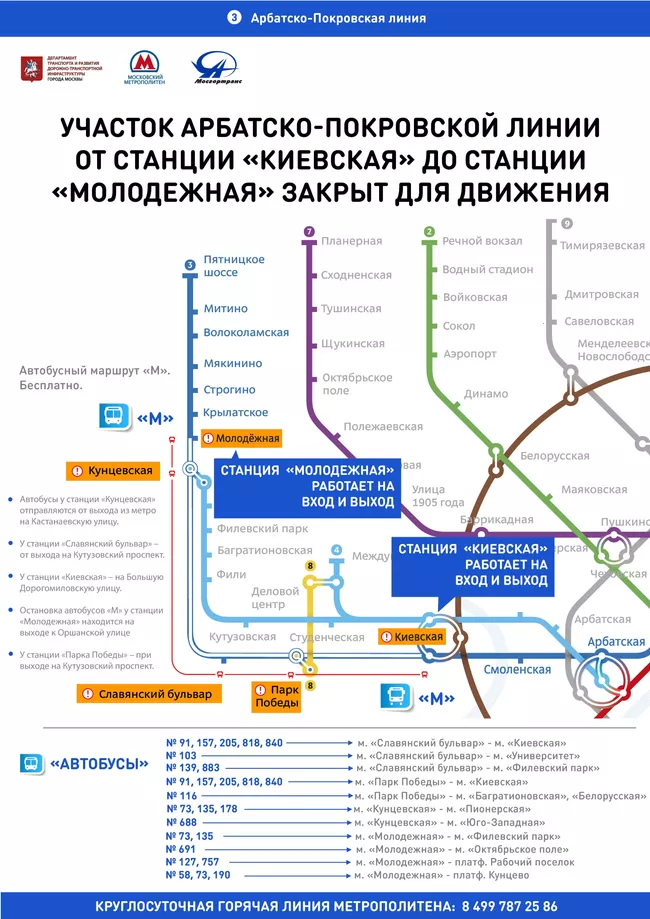 схема автобусных маршрутов