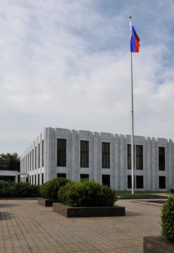 Здание посольства России в Вашингтоне