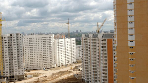 Строительство нового  жилого микрорайона в Павшинской пойме