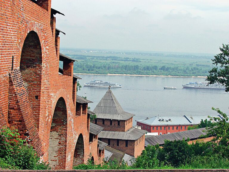 Кремлевская стена в Нижнем Новгороде