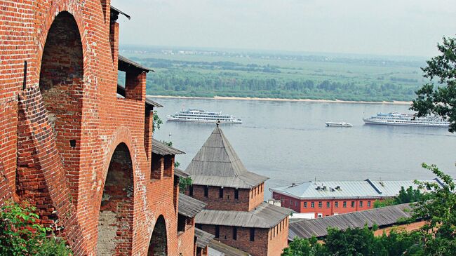 Кремлевская стена в Нижнем Новгороде